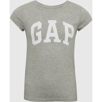 GAP Dívčí Dětské tričko s logem Gap Šedá 160/164 (2426359)