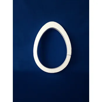 Polystyrenové vejce ploché výřez - 25 cm