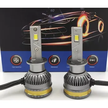 Tuning LED autožárovka H11 6000K 25000lm 2x175W CANBUS, sada 2ks (Sada LED autožárovek do předních světlometů 2x100W)
