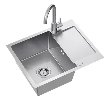 Nerezový dřez Kuchyňský nerezový dřez QUADRON LUKE 116 + BATERIE 60x48x20 cm