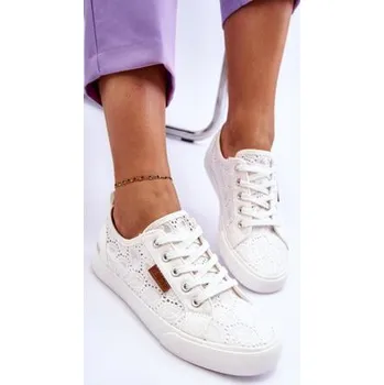 Dámská obuv Dámské módní tenisky Big Star - bílé velikost 41 bílá