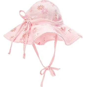 Kojenecká čepice T-tomi Mušelínový klobouček Lily Vel. 6 - 12 m