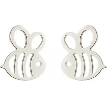 Náušnice Prosperk Náušnice ocelové včeličky Steelrings Barva: Zlatá