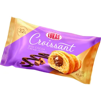Charlock, s.r.o., Rybná 24, Praha Croissant s kakaovou krémovou náplní 45 g