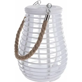 Casa de Engel Home Bambusová lucerna, bílá, 0/10 Fialová UNI (2798804)