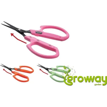 Saboten Grape shears angled blades, zahnuté nůžky 1 ks