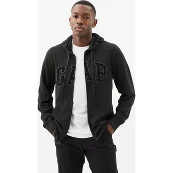 Oblečení a móda GAP Pánské Mikina na zip GAP Šedá S (2460212)