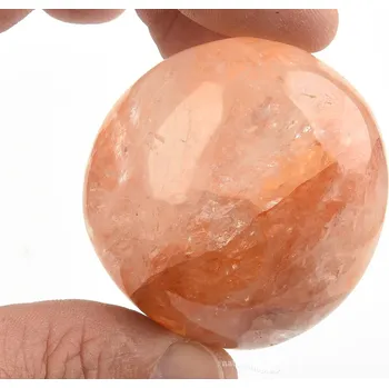 Přírodní kámen Hematit v křišťálu hladký kámen 110g Madagaskar