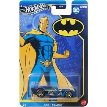 auto na autodráhu Hot Wheels Silver Series DC Batman Fast Felion
