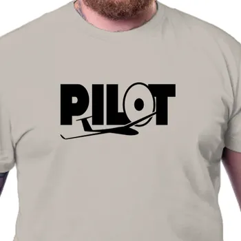 Pánské tričko Tričko Cestování | Tričko Pilot a větroň