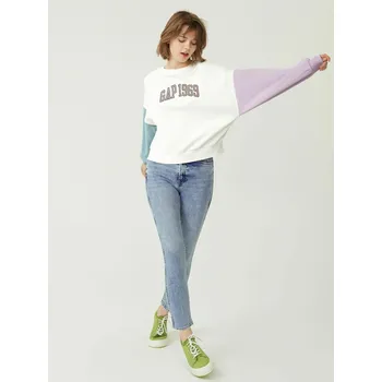 GAP Dámské Džíny slim High Rise Vintage Washwell GAP Modrá 26/32 (2421597)