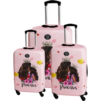 Obal na cestovní kufr BERTOO - Princess set 3 kusy (M, L, XXL)