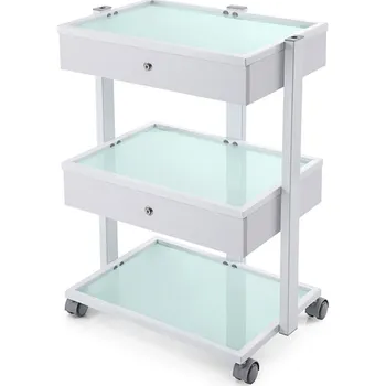 Toaletní stolek Kosmetický stolek Fabulo Facto bílá 59 × 43 × 81 cm