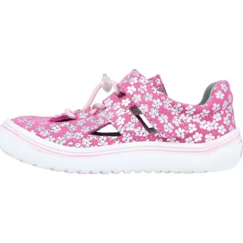 Dámská zdravotní obuv Jonap Barefoot sandálky B9 růžová květiny slim Velikost EU: 29, vnitřní délka: 190, vnitřní šířka: 72