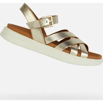 Dámská obuv Geox Dámské Zlaté dámské sandály Geox XAN2S Zlatá 36 (2785250)