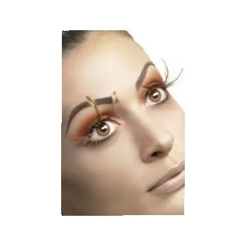 Karnevalový doplněk Smiffys.com Řasy s peříčky 24253