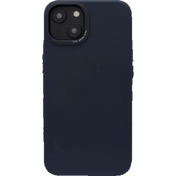 Pouzdro na mobilní telefon Decoded kryt Leather Backcover MagSafe pre iPhone 14 - Navy