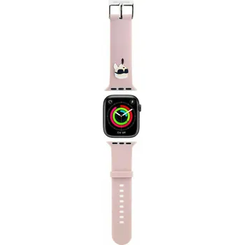 Dámské tričko Karl Lagerfeld Dámské Karl Lagerfeld Karl Head NFT Řemínek pro Apple Watch 38/40/41 Pink Fialová UNI (2744390)