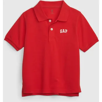 Chlapecké tričko GAP Chlapecké Baby polo tričko s logem Gap Červená 104 (2437276)