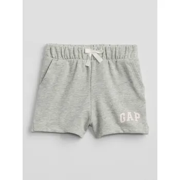 GAP Dívčí Baby kraťasy Gap logo GAP Šedá 74-80 (2822693)