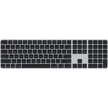 Klávesnice Apple Magic Keyboard s Touch ID a Numerickou klávesnicou - US English - čierne klávesy (USB-C)
