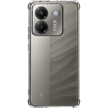 Pouzdro na mobilní telefon Tactical TPU Plyo Kryt pro Poco M7 Pro Transparent
