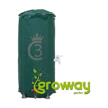 FlexTank Barel na vodu gumový skládací, 100 l, sada s víkem a příslušenstvím 1 ks