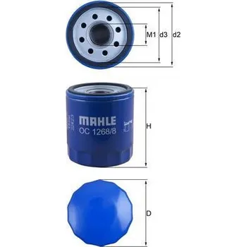 Olejový filtr Olejový filtr MAHLE OC 1268/8