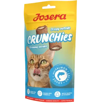 Volný čas JOSERA Crunchies - s lososem (pamlsek pro kočky) 60g