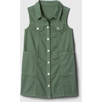 Dívčí šaty GAP Dívčí Baby cargo šaty GAP Zelená 104 (2358032)