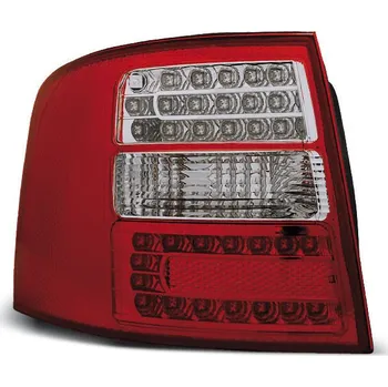 Zadní světlomet TUNING-TEC Zadní světla Audi A6 4B 97-05 combi - krystal/červené LED_2