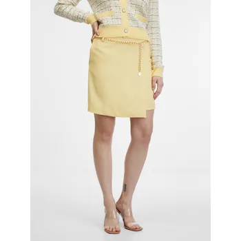 Oblečení a móda Orsay Dámské Žlutá dámská sukně ORSAY Žlutá L (2393556)
