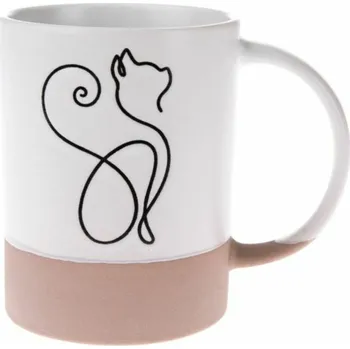 Casa de Engel Home Keramický hrnek, 420ml, 6/24 Fialová UNI (2798836)