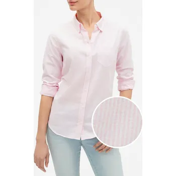 Dámská košile GAP Dámské Košile boyfriend oxford GAP Růžová XS (2493498)