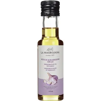 Přisada na vaření a pečení La Masrojana Ochucený olivový olej česnek 100 ml