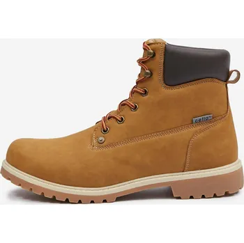 Pánská zimní obuv Celio Pánské Hnědé pánské kotníkové zimní boty Celio Hnědá 44 (2724745)
