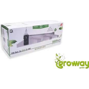 Osvětlení pro růst rostliny SANlight EVO LED Set 380W pro 100x100 cm 1 ks