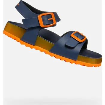 Dětská móda Geox Chlapecké Tmavě modré chlapecké sandály Geox Ghita Modrá 30 (2783230)