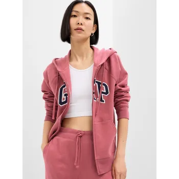 Dámská mikina GAP Dámské Mikina na zip s logem GAP Růžová XXS (2243255)