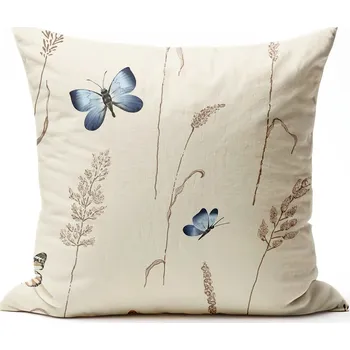 Povlak na dekorativní polštářek Bavlněný povlak na polštář - Borboleta Zapínání: zip, Velikost polštáře: 40x40