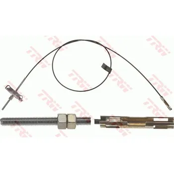 Lanko parkovací brzdy Tažné lanko, parkovací brzda TRW GCH186