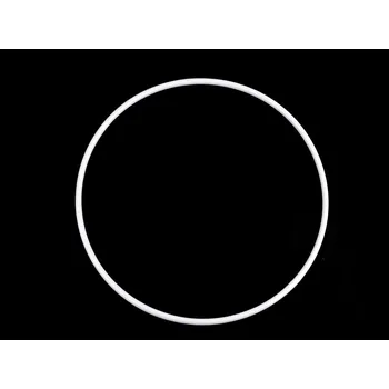 Lapač snů Plastový kruh Ø21; 26 cm Varianta: 2 (26 cm) bílá, Balení: 1 ks