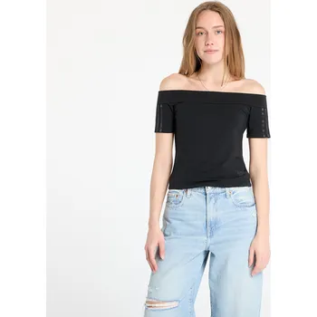 Tričko adidas Adicolor Bandeau Short Sleeve T-Shirt Black XS