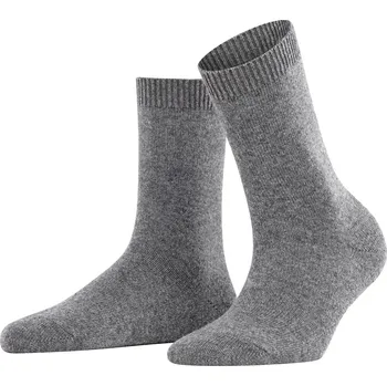Dámské oblečení PONOŽKY FALKE COSY WOOL 47050 3390 LIGHT GREYMEL. 39-42 UNI