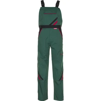 Pracovní oblečení PLANAM HIGHLINE pánské montérkové kalhoty s laclem Barva: zelená, Velikost: 48