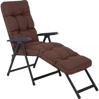Zahradní lehátko Polohovací zahradní lehátko Lena Lounger Black Edition H047-04PB PATIO 462305