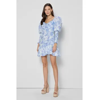 Dámské šaty Bavlněné šaty Bizuu ZOENA ZOENA.NIEBIESKI.SS25 modrá 55A, vel. 34