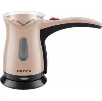 Rychlovarná konvice Elektrická džezva - kávovar na tureckou mokka kávu 0,5l, Brock, sklo, 500W