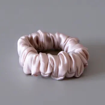 HEDDA Hedvábná gumička Mallys růžová skinny