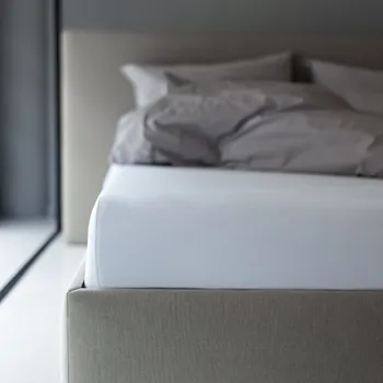 Prostěradlo HEDDA Prostěradlo Jersey Lycra premium bílé rozměr: 100 x 200 cm